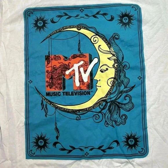 MTV music television t-shirt size Medium.  New. - Picture 2 of 5